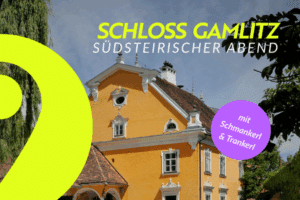 Schloss Gamlitz südsteirischer Abend Gravelei